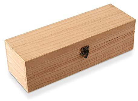 Weddingstar Wooden Wine Gift Box With Lid - Non Customizable