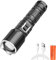 BESTSUN 30000 High Lumens XHP70 LED Flashlight, Ultra Bright Rechargeable XHP70 LED Flashlights Tactical Handheld Light with 5 Modes, Waterproof Zoomable Torch Lamp for Hiking, Camping, Emergency