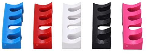 BuyWeek Badmintonschläger Lastverteiler, 5 Stück Badminton Schläger Schnur Load Spreader Adapter Badmintonschläger Saitenschutz für Reparaturwartung