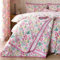 Catherine Lansfield Tilly Couvre-lit réversible Motif Floral Rose 220 x 230 cm
