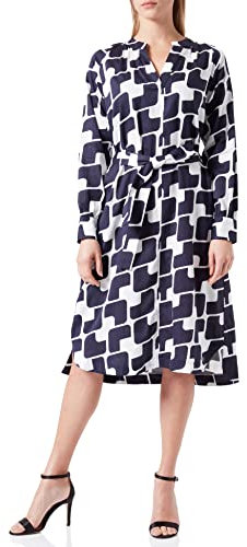 bugatti Damen W1205-21385 Kleid, Marine-380, 38 EU