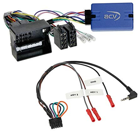 Lenkradfernbedienung Adapter Interface LFB Multi-Anschluss passend für Ford S-Max 2006-2014 mit CAN-Bus kompatibel mit verschiedenen Autoradios