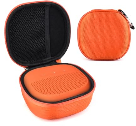 Hard Travel Carrying Case Fit for Bose Soundlink Micro Bluetooth Speaker Protective Storage Case (Orange)