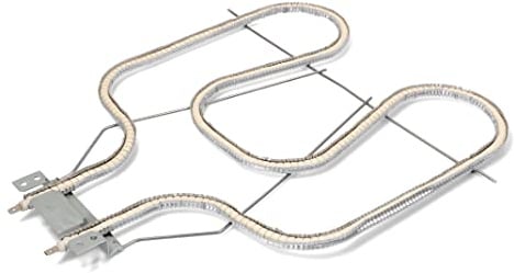 daniplus Rillenrohr Heizelement, 1100 W, Unterhitze für Herd kompatibel Gorenje 616021, Bosch Siemens 362058, Quelle, Privileg