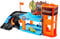 Disney and Pixar Cars Glow Racers Playset & 3 Toy Cars, Copper Canyon Glowing Garage Playset, Glow-in-the-Dark Elements & 1:55 Scale Vehicles, HPX75