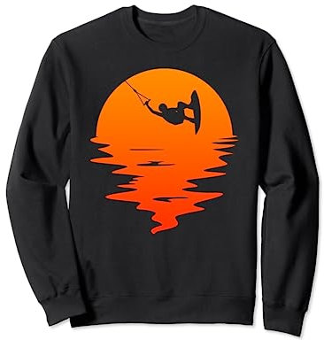 Wakeboarder Wakeboard Wakeboard Geschenk Wave Board Sweatshirt