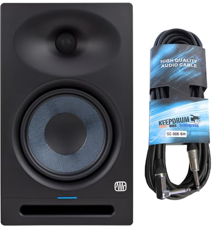 Presonus Eris Studio 8 - Altoparlante attivo per monitor + cavo jack Keepdrum