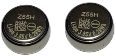 WXKJSHOP 2PCS 3.85V 70MAH 0.29Wh Z55H Replacement Battery compatible with WF1000XM4 WF-SP900 Headphones ZeniPower