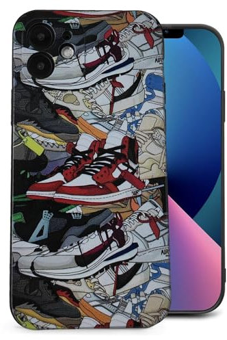 UIOREJXCAS Compatible for iPhone 11 case Cool iPhone 11 Phone Cases Shockproof Protective Basketball Sneaker Design Soft Silicone Protection Phone Cover for Men Women Boys Girls 6.1 inch