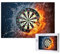 New Dart Board, Jigsaw Puzzles 1000 Pieces Wooden Jigsaw Toy Family Game Wall Decor for Adults Teens