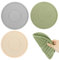 3 Piezas Salvamanteles de Silicona, 16cm Protector Sartenes Silicona, Salvamanteles silicona, Separador sartenes, Protector Sartenes Separadores Duradero, Impermeable y Antideslizante(tres colores)
