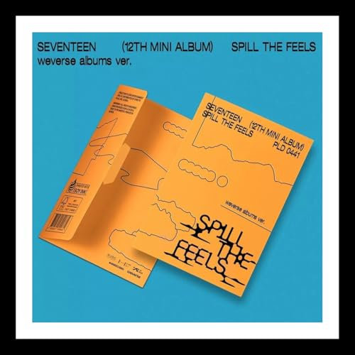 SEVENTEEN SPILL THE FEELS 12th Mini Album (WEVERSE ALBUMS Ver + Gift Card) K-POP SEALED