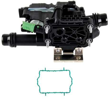 DOCAS Compatibile con Citroën Berlingo C3 C4 II DS3 DS4 Peugeot 208 I 308 II 1.6 BlueHDi 1.6 HDi 2010- Termostato 9803549480 9850364680