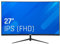 iggual – Monitor Full HD de 27 Pulgadas, Pantalla LED con Panel IPS, Monitor con Marco Ultra Fino 1920x1080, 75hz y Tiempo de Respuesta de 1ms, Conexión VGA Estándar y HDMI