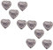 HAWILLOSCH Herzförmige Foto Rahmen Anhänger Halskette Edelstahl Schmuck Für Valentinstag Liebe Kette Für Damen Und Herren Clavicle Chain Pendants