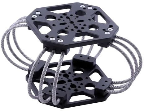 Hontoo Professioneller AirBag Stoßdämpfer Dämpfungskopf Video Vibration Isolator Wiege Kopflast 20kg für Auto Montage Jib Cablecam DSLR Gimbal Stabilisator