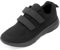JOMIX Zapatillas Hombre Malla sin Cordones de Verano Zapatos Depotivos Adultos Sneakers Ligeras Transpirables Running Gimnasio Correr, Negro, 47 EU