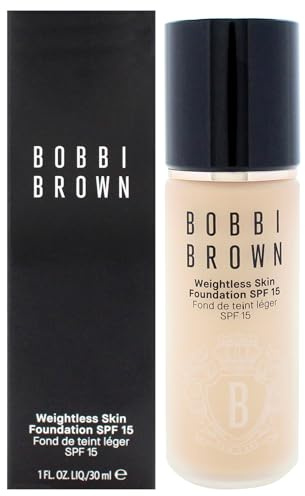 Skin Weightless Foundation SPF 15 - W-036 Warm Sand by Bobbi Brown for Women - 1 oz Foundation