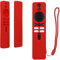 kwmobile Carcasa de Silicona Compatible con Xiaomi TV Box S (2nd Gen) Funda Mando a Distancia - Funda de Silicona Control Remoto - Rojo