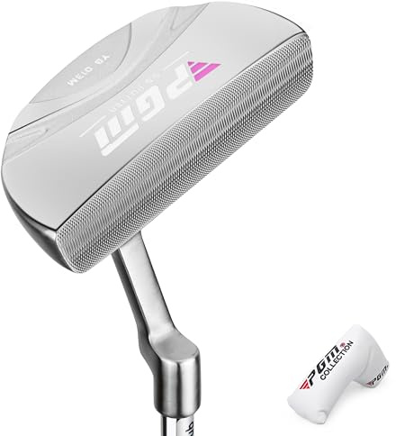PGM 33 Golf Club Putters with Oversized Grip, Women's Putters Right Handed with Cover TUG030