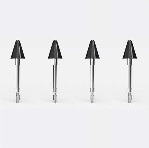 Hsupez Lot de 4 pointes de stylet de rechange, compatibles avec la pointe de stylet Lenovo Xiaoxin Stylus Pen 2ème génération, écriture précise sans délai