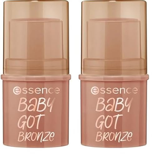 Essence - Bronzer en Stick Baby Got Bronze - 10 Cinnamon Spice (Lot de 2)