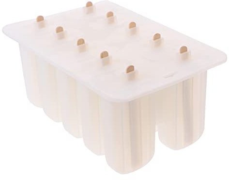 Holibanna DIY Madera Paletas Caseras Transparente Reutilizable y Ecológico y