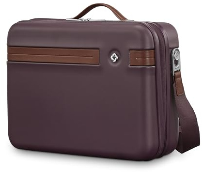 Samsonite Virtuosa Hardside Train Case, Crossbody Travel Makeup Case with Removable Strap
