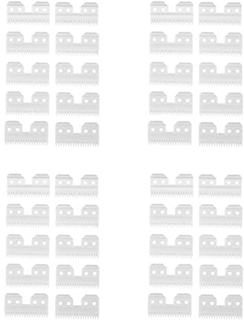 Uikdjgu 60Pcs/Lot Replaceable Ceramic 18 Teeth Pet Ceramic Clipper Cutting Blade for A5 Series