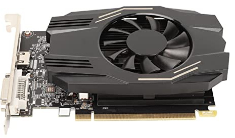 Scheda grafica GDRR4 64 bit 4 GB Interfaccia multimediale ad alta definizione DVI ITX GT1030 di raffreddamento della scheda video