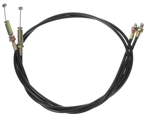 Zugseil für Liegefunktion, 2 Stück, Metall, 100x0,5x0,5cm | Ersatz für Sofa und Mechanismen, Schwarz, Glatte Oberfläche, für Salons und Wartung