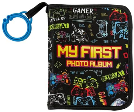 laxreheye Fotoalbum für Kinder – 14 x 18 cm weicher Stoff Zubehör für Zuhause, Fotoalbum – Für Kinder Familie Großeltern Schwangerschaft Geburt Geburt Party Geburtstag Reise Zuhause