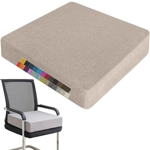AIOLOVEMSR Outdoor bodenkissen 50x50x8cm Sitzkissen für Indoor & Outdoor Nutzung – waschbar, mit Reißverschluss,rutschfestes Sitzkissen für Gartenstuhl