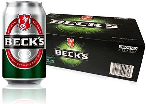 BECK'S Pils Dosenbier, EINWEG (24 x 0.33 l Dose)