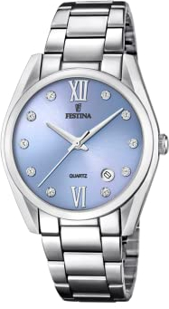 FESTINA Reloj Analógico para Mujer de Cuarzo con Correa en Acero Inoxidable F16790/B