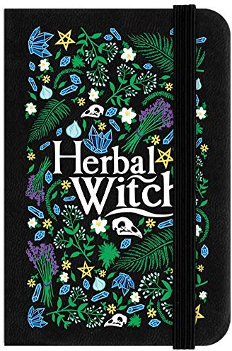 Notizbuch Herbal Witch Mini 6,5 x 10 cm schwarz
