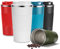 YINJAM Travel Mug Reusable Insulated Coffee Cups Vacuum Insulation Stainless Steel Thermal Tumbler for Hot Cold Drinks (White, 510ml)