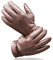 Royal Phoenix® Lederhandschuhe Herren - Luxuriöse Nappaleder Handschuhe gefüttert mit Kaschmir - Leather Gloves Men - Winterhandschuhe Herren aus Leder, Braun, M