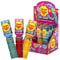Chupa Chups Frooze Pops, Thekendisplay enthält 12 Lollis mit Candy-Gel zum Rausdrücken in den 3 Sorten Blaubeere, Erdbeere und Tropical, geeignet für Geburtstag, 12 x 26g