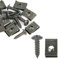 A ABSOPRO Automobile Fermi 4.2x16mm U Clip Vite Metallo military Verde (10Set)
