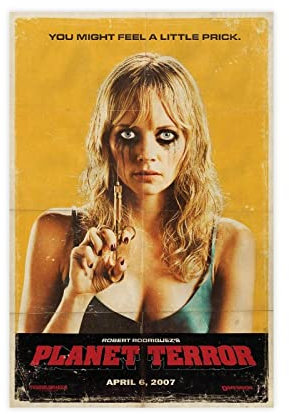 SORECI Planet Terror Poster Leinwand Poster Wandkunst Dekor Druck Bild Gemälde für Wohnzimmer Schlafzimmer Dekoration ungerahmt 50 x 75 cm