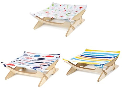 Didiseaon Hamac D'intérieur Chaises Hamac s pour L'extérieur Cadre De Lit pour Animaux De Compagnie pour Animaux De Compagnie Lit Haniong pour Chat Tente Bambou Panier Suspendu