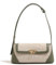 zhongningyifeng Clutch Umhängetasche Klein für Frauen PU Leder Canvas Mini Tote Handtasche Geldbörse mit Schnallenverschluss (green)