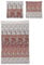 Irisette Mako-Satin Bettwäsche Sky Evergem rot 1 Bettbezug 135 x 200 cm + 1 Kissenbezug 80 x 80 cm