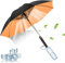 Parasol Anti-UV Avec Ventilateur, Parapluie Ventilateur Brumisateur, Parasol Rafraîchissant Avec Ventilateur Intégré, Pare-soleil Rechargeable, Protection UV, Pour La Plage, Le Sport, Les Promenades