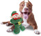ALL FOR PAWS Weihnachtsplüsch quietschendes Hundespielzeug, Hundegeschenke Kauspielzeug Hunde Weihnachts-interaktives Spielzeug