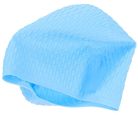 KITANDOVE Gorro De Natación De Silicona para Adultos Cómodo y Reutilizable para Piscina y Ducha Diseño Moderno y Elegante