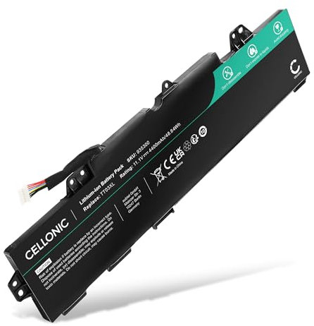 CELLONIC Battery Compatible with HP EliteBook 850 G5, 850 G6, 755 G5, ZBook 15U G5, TT03XL, 3RS08UT, TT03056XL 4400mAh 11.1V