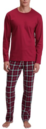 CALIDA Family & Friends Pyjama Herren | langer Schlafanzug, weich und angenehm wärmend mit lockerer Passform