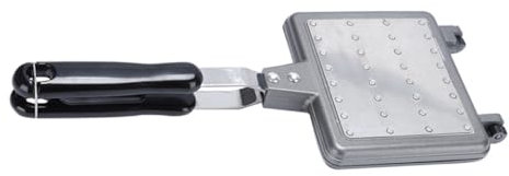 Cabilock Backblech Aluminium Legierung Antihaft Maker für Sandwich Waffeln Leicht zu Reinigen Wärmeisoliert für Zuhause